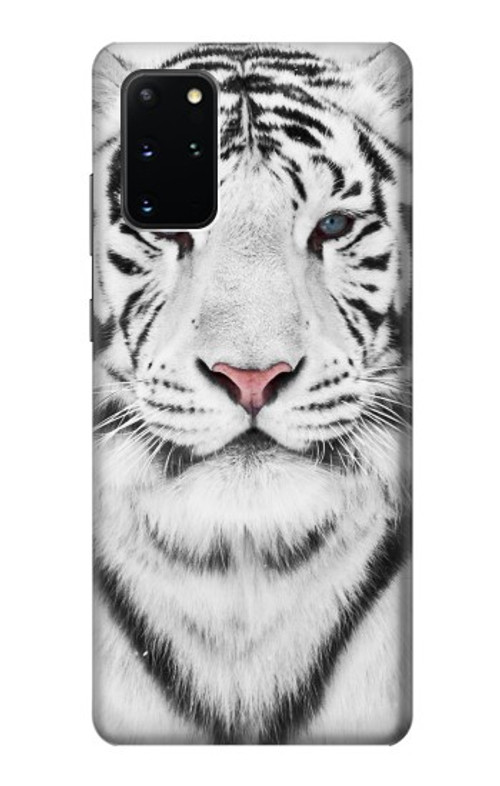 S2553 White Tiger Case Cover Custodia per Samsung Galaxy S20 Plus, Galaxy S20+ S2553 White Tiger Case Cover Custodia per Samsung Galaxy S20 Plus, Galaxy S20+