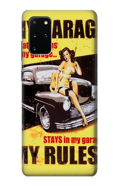 S3198 My Garage Pinup Girl Case Cover Custodia per Samsung Galaxy S20 Plus, Galaxy S20+