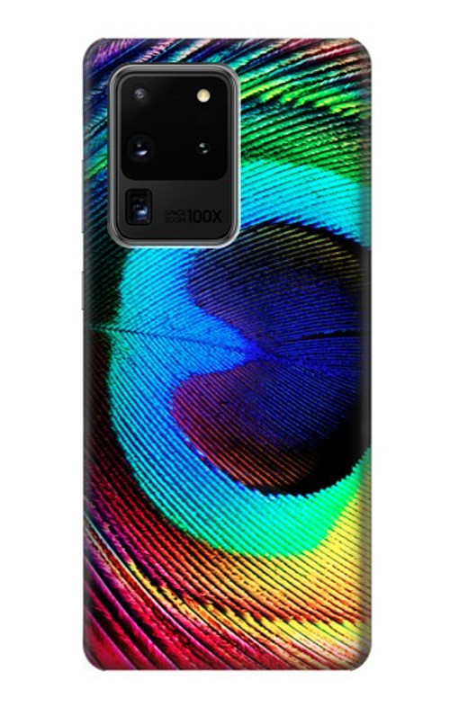 S0511 Peacock Case Cover Custodia per Samsung Galaxy S20 Ultra S0511 Peacock Case Cover Custodia per Samsung Galaxy S20 Ultra