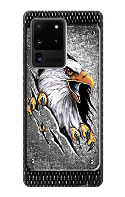 S0855 Eagle Metal Case Cover Custodia per Samsung Galaxy S20 Ultra S0855 Eagle Metal Case Cover Custodia per Samsung Galaxy S20 Ultra