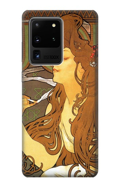 S0969 Alphonse Mucha Job Case Cover Custodia per Samsung Galaxy S20 Ultra S0969 Alphonse Mucha Job Case Cover Custodia per Samsung Galaxy S20 Ultra