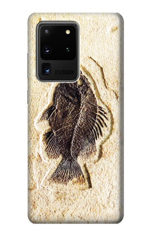 S2562 Fossil Fish Case Cover Custodia per Samsung Galaxy S20 Ultra