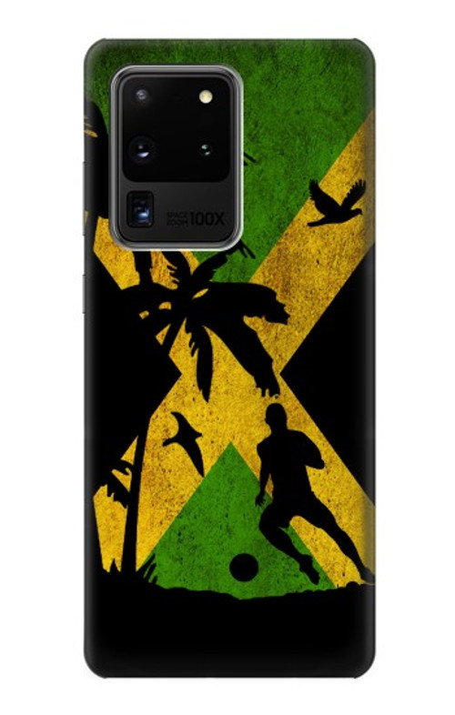 S2975 Jamaica Football Soccer Case Cover Custodia per Samsung Galaxy S20 Ultra