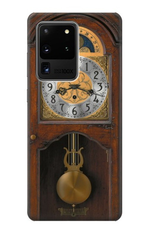 S3173 Grandfather Clock Antique Wall Clock Case Cover Custodia per Samsung Galaxy S20 Ultra