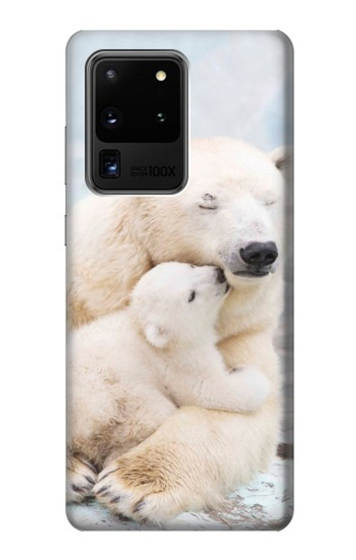 S3373 Polar Bear Hug Family Case Cover Custodia per Samsung Galaxy S20 Ultra