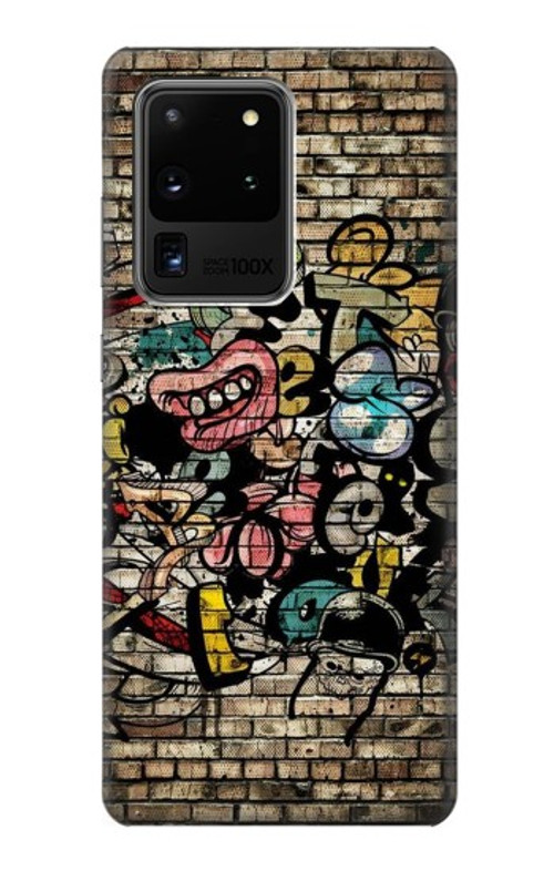 S3394 Graffiti Wall Case Cover Custodia per Samsung Galaxy S20 Ultra S3394 Graffiti Wall Case Cover Custodia per Samsung Galaxy S20 Ultra