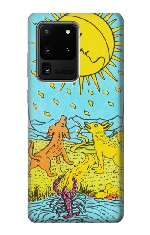 S3435 Tarot Card Moon Case Cover Custodia per Samsung Galaxy S20 Ultra