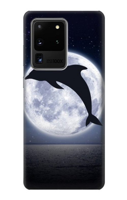 S3510 Dolphin Moon Night Case Cover Custodia per Samsung Galaxy S20 Ultra S3510 Dolphin Moon Night Case Cover Custodia per Samsung Galaxy S20 Ultra