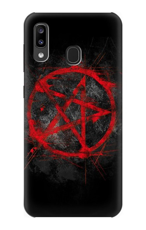 S2557 Pentagram Case Cover Custodia per Samsung Galaxy A20, Galaxy A30
