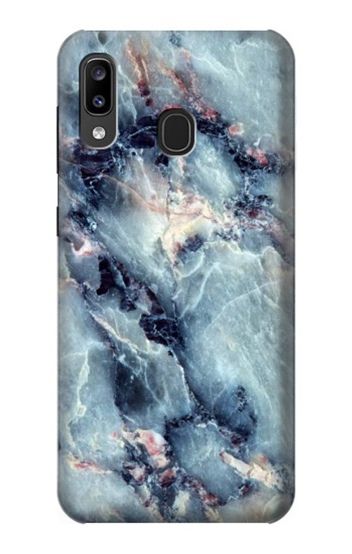 S2689 Blue Marble Texture Graphic Printed Case Cover Custodia per Samsung Galaxy A20, Galaxy A30