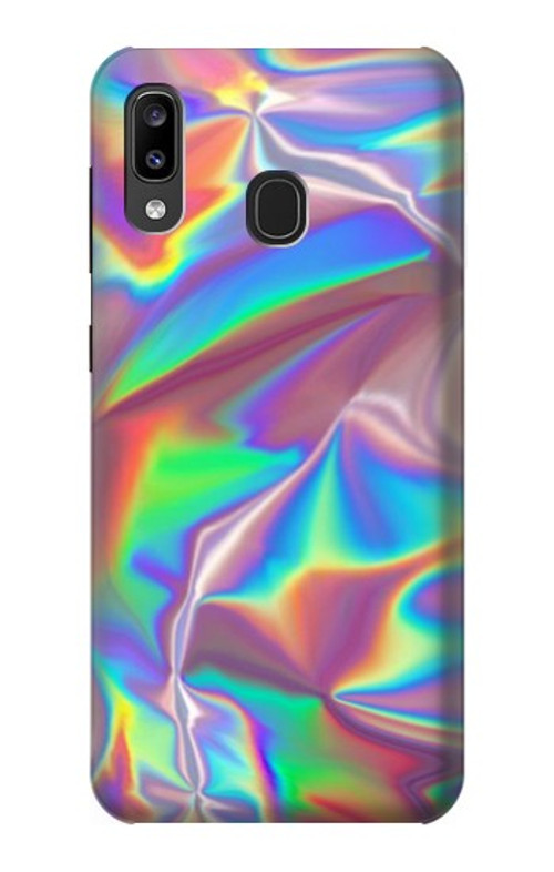 S3597 Holographic Photo Printed Case Cover Custodia per Samsung Galaxy A20, Galaxy A30