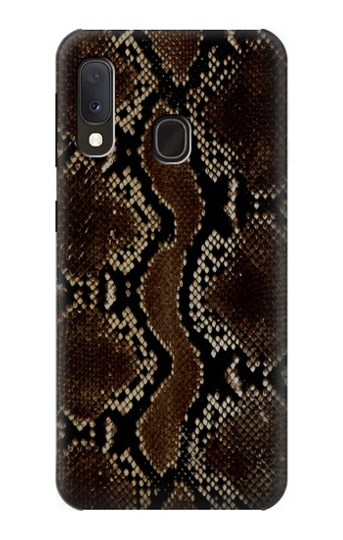 S0553 Snake Skin Case Cover Custodia per Samsung Galaxy A20e