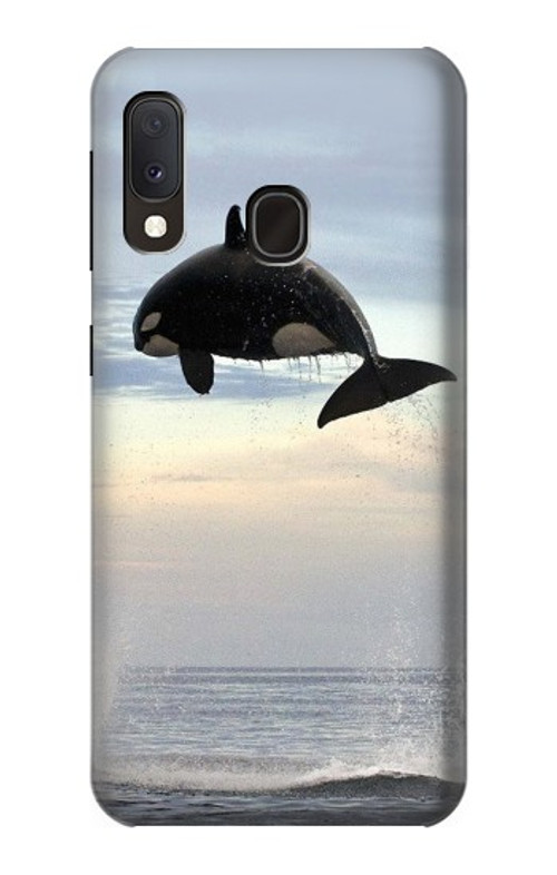 S1349 Killer whale Orca Case Cover Custodia per Samsung Galaxy A20e