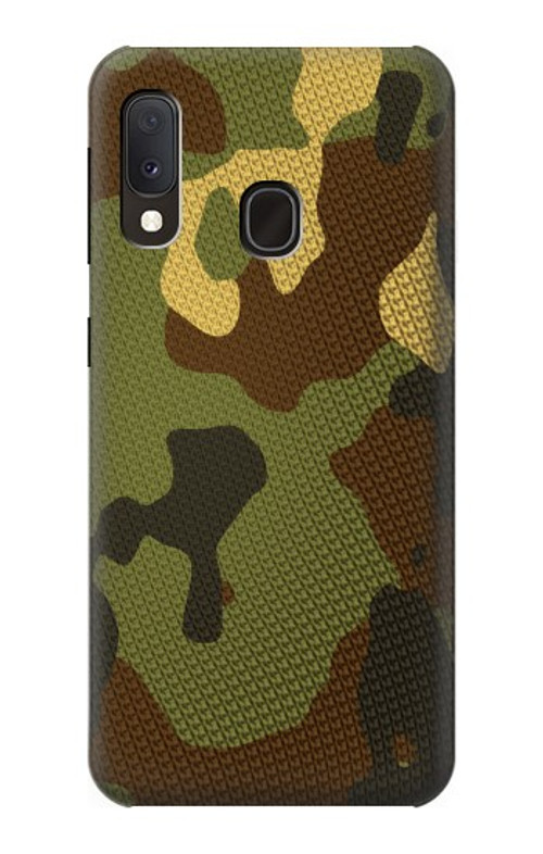 S1602 Camo Camouflage Graphic Printed Case Cover Custodia per Samsung Galaxy A20e