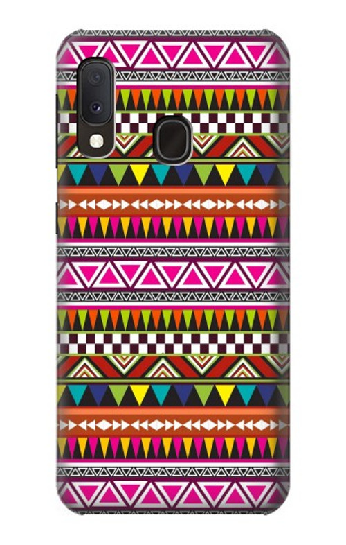 S2292 Aztec Tribal Pattern Case Cover Custodia per Samsung Galaxy A20e