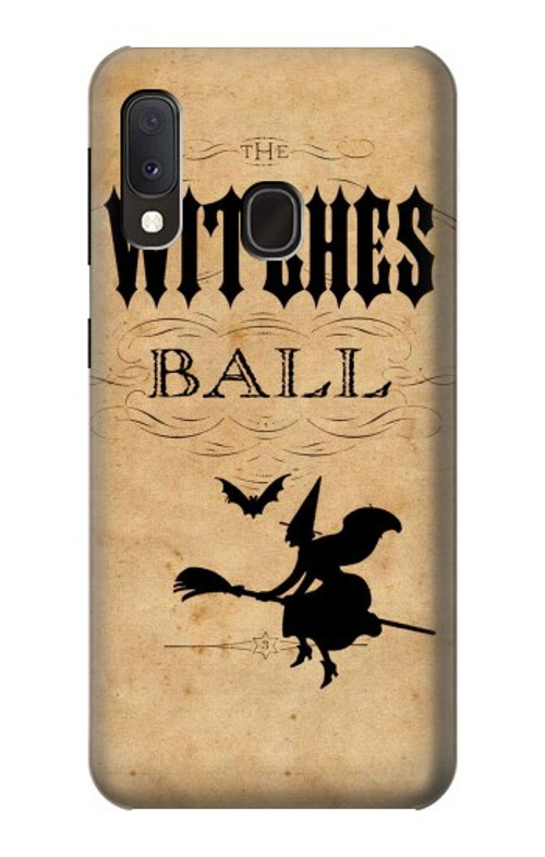 S2648 Vintage Halloween The Witches Ball Case Cover Custodia per Samsung Galaxy A20e
