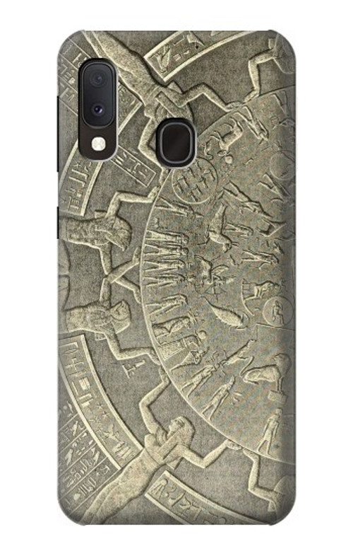 S3396 Dendera Zodiac Ancient Egypt Case Cover Custodia per Samsung Galaxy A20e