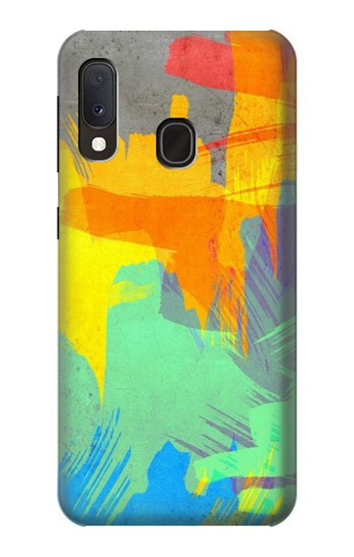 S3423 Brush Stroke Case Cover Custodia per Samsung Galaxy A20e