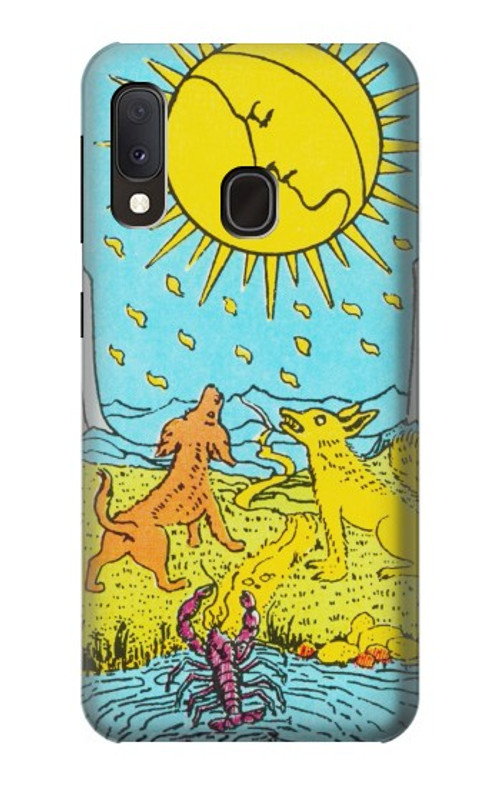 S3435 Tarot Card Moon Case Cover Custodia per Samsung Galaxy A20e