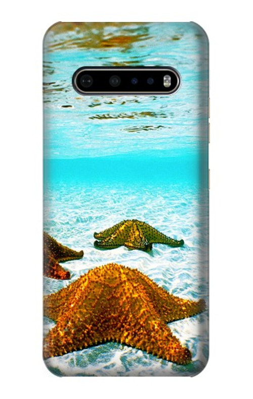 S1679 Starfish Sea Beach Case Cover Custodia per LG V60 ThinQ 5G