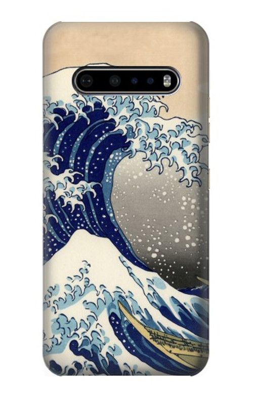 S2389 Hokusai The Great Wave off Kanagawa Case Cover Custodia per LG V60 ThinQ 5G