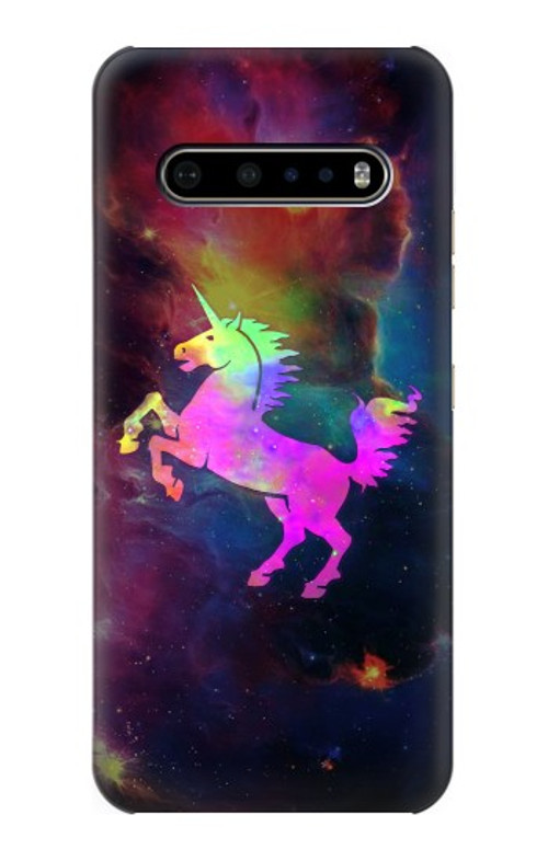 S2486 Rainbow Unicorn Nebula Space Case Cover Custodia per LG V60 ThinQ 5G