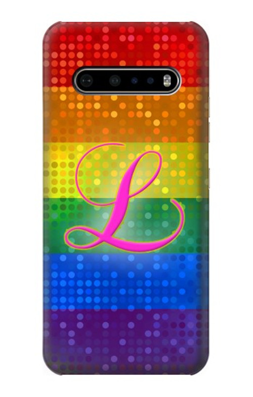 S2900 Rainbow LGBT Lesbian Pride Flag Case Cover Custodia per LG V60 ThinQ 5G