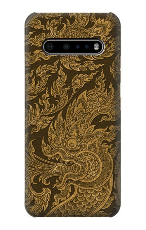 S3382 Thai Art Naga Case Cover Custodia per LG V60 ThinQ 5G