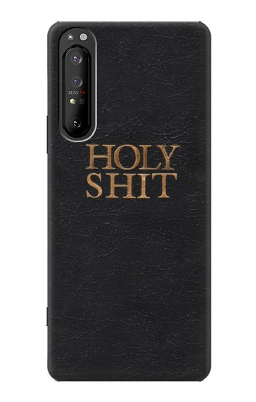 S3166 Funny Holy Shit Case Cover Custodia per Sony Xperia 1 II