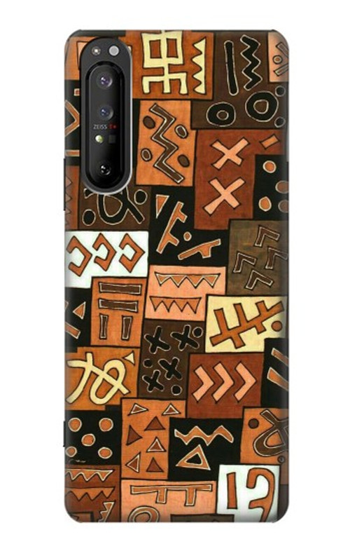 S3460 Mali Art Pattern Case Cover Custodia per Sony Xperia 1 II