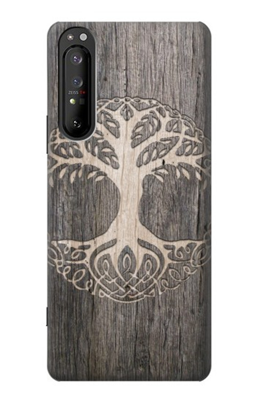 S3591 Viking Tree of Life Symbol Case Cover Custodia per Sony Xperia 1 II