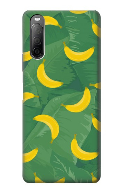 S3286 Banana Fruit Pattern Case Cover Custodia per Sony Xperia 10 II