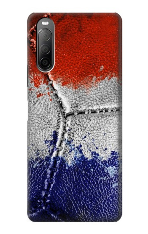 S3304 France Flag Vintage Football Graphic Case Cover Custodia per Sony Xperia 10 II