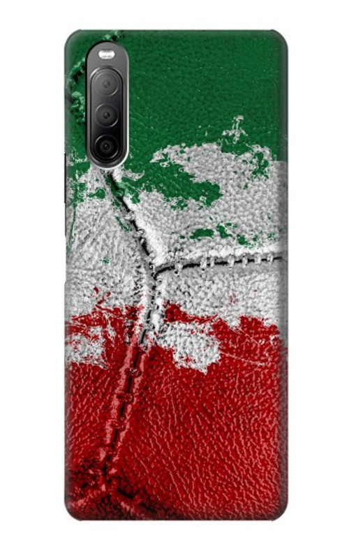 S3318 Italy Flag Vintage Football Graphic Case Cover Custodia per Sony Xperia 10 II