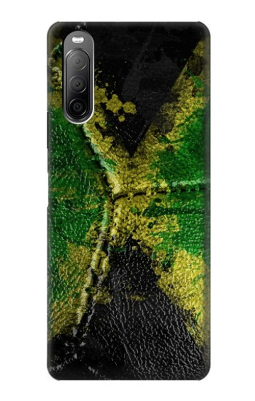 S3319 Jamaica Flag Vintage Football Graphic Case Cover Custodia per Sony Xperia 10 II