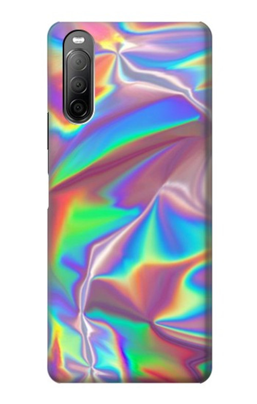 S3597 Holographic Photo Printed Case Cover Custodia per Sony Xperia 10 II