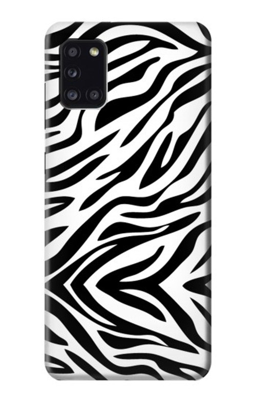 S3056 Zebra Skin Texture Graphic Printed Case Cover Custodia per Samsung Galaxy A31