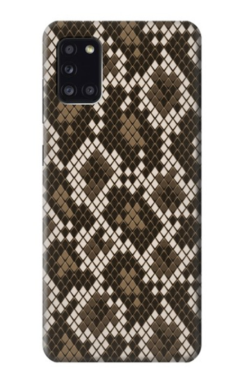 S3389 Seamless Snake Skin Pattern Graphic Case Cover Custodia per Samsung Galaxy A31