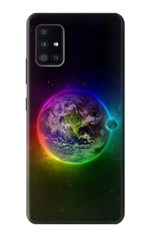 S2570 Colorful Planet Case Cover Custodia per Samsung Galaxy A41