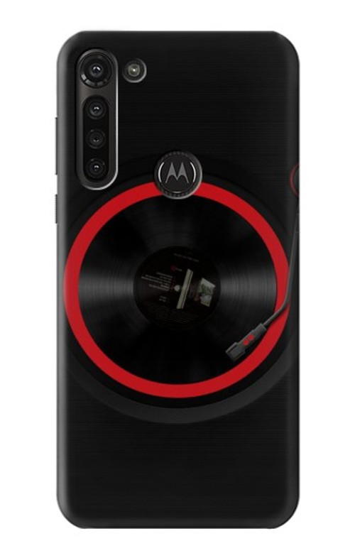 S3531 Spinning Record Player Case Cover Custodia per Motorola Moto G8 Power