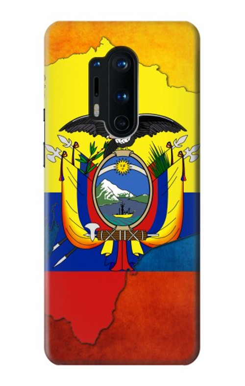 S3020 Ecuador Flag Case Cover Custodia per OnePlus 8 Pro