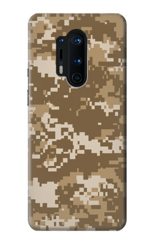 S3294 Army Desert Tan Coyote Camo Camouflage Case Cover Custodia per OnePlus 8 Pro