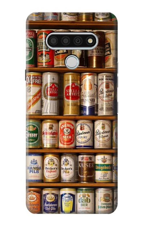 S0983 Beer Cans Collection Case Cover Custodia per LG Stylo 6