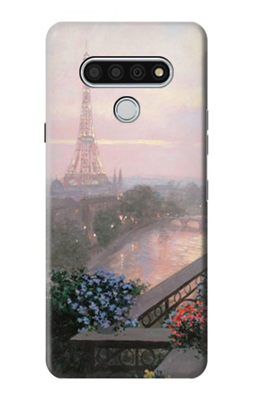 S1443 Terrace in Paris Eifel Case Cover Custodia per LG Stylo 6