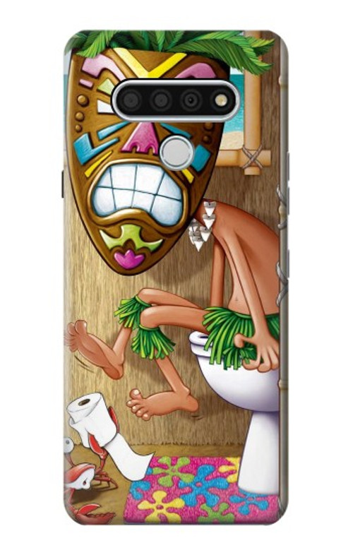 S1702 Tiki Man Toilet Case Cover Custodia per LG Stylo 6