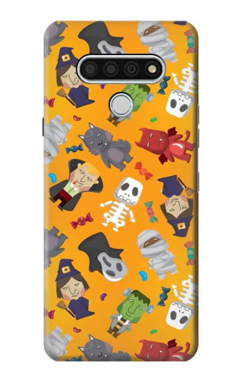 S3275 Cute Halloween Cartoon Pattern Case Cover Custodia per LG Stylo 6