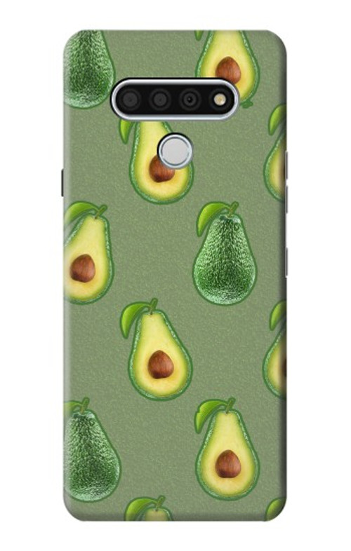 S3285 Avocado Fruit Pattern Case Cover Custodia per LG Stylo 6