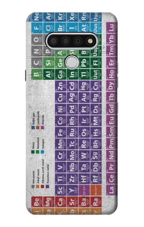 S3383 Periodic Table Case Cover Custodia per LG Stylo 6