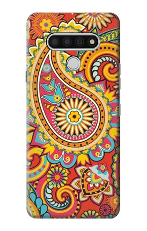 S3402 Floral Paisley Pattern Seamless Case Cover Custodia per LG Stylo 6