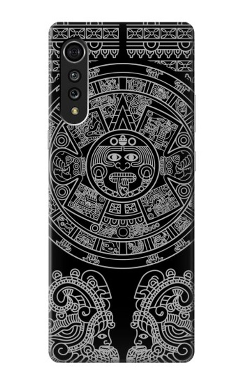 S1838 Mayan Pattern Case Cover Custodia per LG Velvet